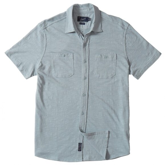 Grayers Flex Everyday Knit Short Sleeve Shirt - Abyss - Picture 1 of 4